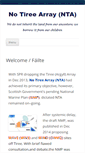 Mobile Screenshot of no-tiree-array.org.uk